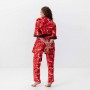 Комплект женский из плюшевого велюра штаны и халат 18 плюс 3414_XL 15942 XL (1087361)