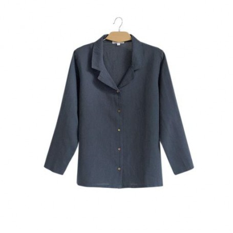 Домашняя длинная рубашка Lotus Home Bruma синий XL (1069664)