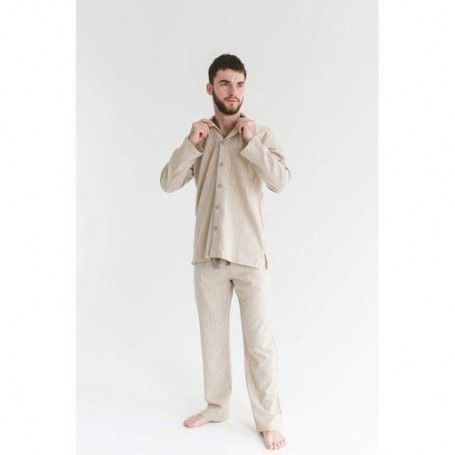 Пижама мужская Lotus Home Charly бежевый XL (1069629)