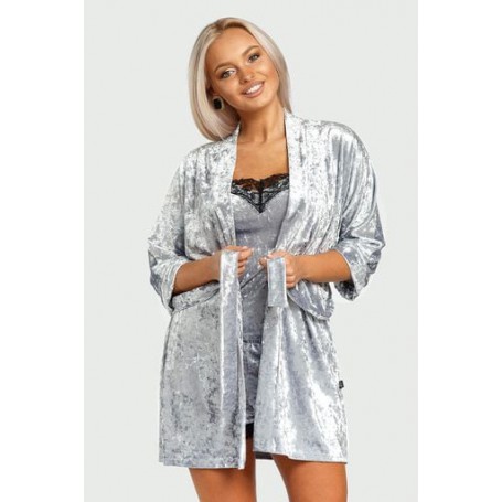 Халат Крісті Ghazel 17111-80 Сірий 48 (1009403)