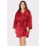 Халат Крісті Батал Ghazel 17111-80/88 Червоний 54 (1008387)