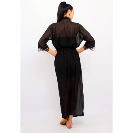 Халат Ghazel 17111-101 Чорний 44 (1008375)