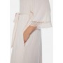 Халат жіночий Pretty You London Bamboo Lace Kimono-Powder M-L Пудровий (5056372010678) (1003517)