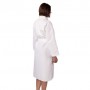 Вафельний халат Luxyart Кімоно XL Білий (LS-0412) (983249)