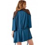 Халат жіночий Gossard VIP Confession 19513 XS Black Teal (5053014909130) (1006168)