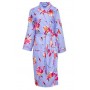 Халат жіночий Cyberjammies Carrie 9053 10/S Бузковий з квітковим принтом (5051877380189) (1026652)