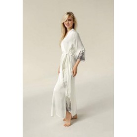 Жіночий халат German Volf 500288747 S Білий (2058054549) (1028775)