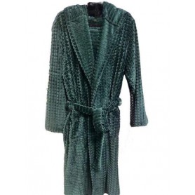 Халат женский велюровый 52/54 Зеленый (П4К-au-halat-vel-002-03) (1040544)