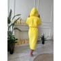 Халат женский махровый S Желтый (П4К-al-halat-010) (1006538)