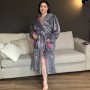 Халат женский плюшевый 54-58 р H18 Ananasko (978145)