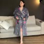 Халат женский плюшевый 54-58 р H18 Ananasko (978145)