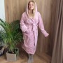 Халат женский плюшевый розовый 58-60 р H44 Ananasko (1026566)