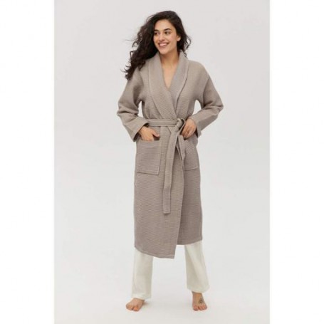 Халат Lotus Home Waffle kahve S (1078253)