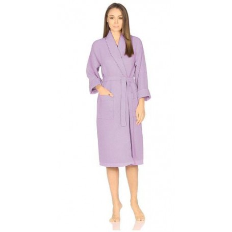Халат женский вафельный Gursan Lilac L/XL (1007837)