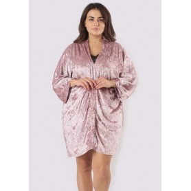 Халат Крісті Батал Ghazel 17111-80/88 Рожевий 58 (1008385)