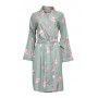 Халат жіночий Cyberjammies Coral 9679 16 XL М'ятний з принтом мушлі (5051877447042) (1003539)