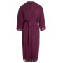 Халат жіночий Pretty You London Bamboo Lace Kimono-Bordeaux M-L Бордовий (5056372015925) (1003514)
