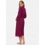 Халат жіночий Pretty You London Bamboo Lace Kimono-Bordeaux M-L Бордовий (5056372015925) (1003514)