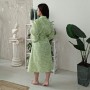 Вафельний халат Luxyart Кімоно розмір (54-56) XL 100% бавовна (LUX-114) (988977)