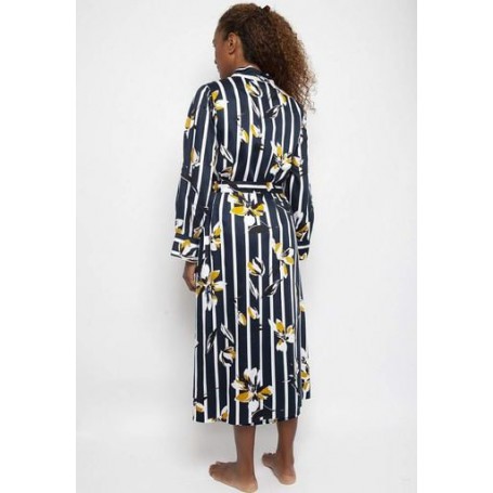 Халат жіночий Fable & Eve Knightsbridge 1382 16/XL Floral Stripe (5051877310735) (1025578)