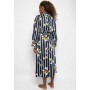 Халат жіночий Fable & Eve Knightsbridge 1382 16/XL Floral Stripe (5051877310735) (1025578)