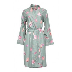 Халат жіночий Cyberjammies Coral 9679 18 2XL М'ятний з принтом мушлі (5051877447059) (1003540)