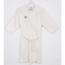 Халат махровый Irya Labelle ekru молочный L/XL (978422)