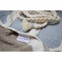 Халат Lotus Home Milana muslin lead blue-khaki S/M (1078264)