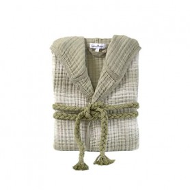 Халат Lotus Home Lilya muslin olive L/XL (1078268)