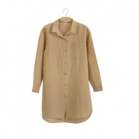 Домашняя длинная рубашка Lotus Home Bruma горчичный M (1069658)