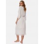 Халат жіночий Pretty You London Bamboo Lace Kimono-Powder L-XL Пудровий (5056372010685) (1003516)
