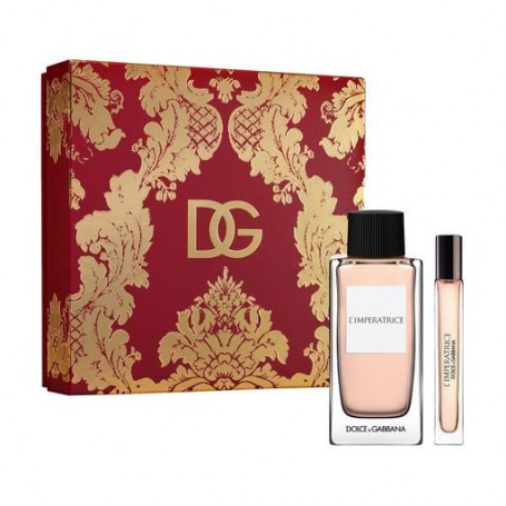 Парфюмированный набор женский Dolce & Gabbana Anthology L'Imperatrice 3 (туалетная вода, 100 мл + туалетная вода, 10 мл)