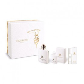 Парфюмированный набор женский Trussardi Donna (парфюмированная вода, 50 мл + парфюмированная вода, 10 мл + парфюмированная вода,