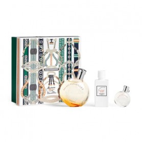 Парфюмированный набор женский Hermes Eau des Merveilles (туалетная вода, 50 мл + туалетная вода, 7.5 мл + лосьон для тела, 40 мл