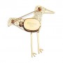 Парфюмированный набор женский Diptyque Perfumed Brooch Do Son (брошь, 1 шт + насадки, 2 шт + мешочек)