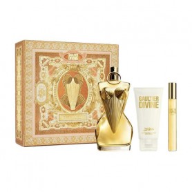 Парфюмированный набор женский Jean Paul Gaultier Divine (парфюмированная вода, 100 мл + лосьон для тела, 75 мл + парфюмированная