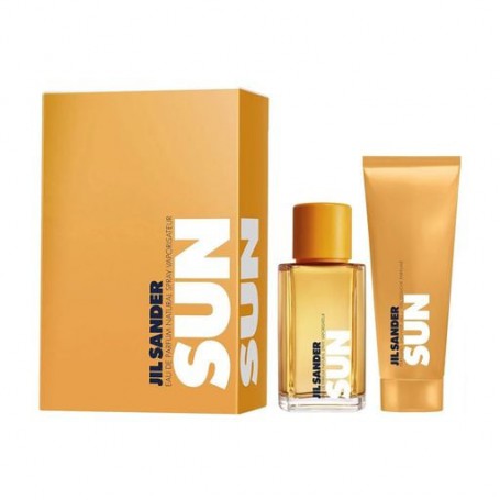 Парфюмированный набор женский Jil Sander Sun (парфюмированная вода, 75 мл + гель для душа, 75 мл)