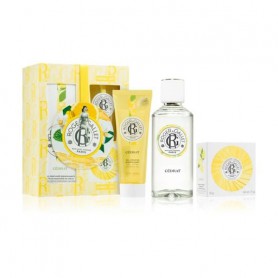 Парфюмированный набор женский Roger & Gallet Cedrat (парфюмированная вода, 100 мл + мыло твердое, 50 г + гель для душа, 50 мл)