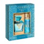 Парфюмированный набор женский Guess Seductive Blue (туалетная вода, 75 мл + мист, 125 мл)
