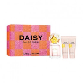 Парфюмированный набор женский Marc Jacobs Daisy So Fresh (лосьон для тела, 75 мл + туалетная вода, 75 мл + гель для душа, 75 мл)
