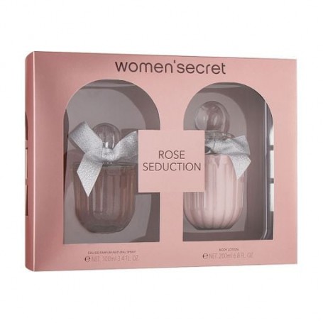 Парфюмированный набор женский Women Secret Rose Seduction (парфюмированная вода, 100 мл + лосьон для тела, 200 мл)