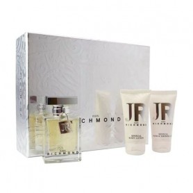 Парфюмированный набор женский John Richmond JR (парфюмированная вода, 100 мл + гель для душа, 50 мл + лосьон для тела, 50 мл)
