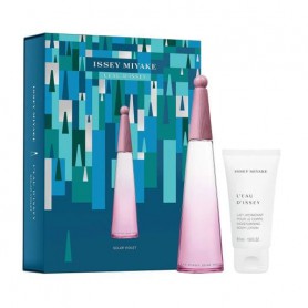 Парфюмированный набор женский Issey Miyake L'Eau d'Issey Solar Violet (туалетная вода, 50 мл + лосьон для тела, 50 мл)