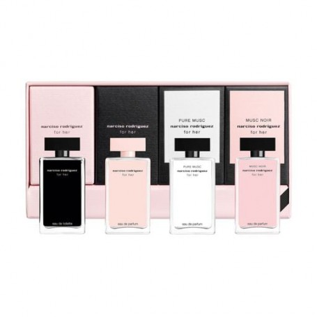 Парфюмированный набор женский Narciso Rodriguez Exclusive Collectors Set (парфюмированная вода, 3*7.5 мл + туалетная вода, 7.5 м