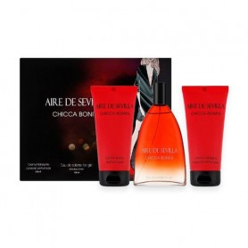 Парфюмированный набор женский Instituto Espanol Aire De Sevilla Chicca Bonita (туалетная вода, 150 мл + крем для тела, 100 мл + 