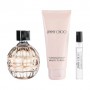 Парфюмированный набор женский Jimmy Choo Giftset (парфюмированная вода, 100 мл + парфюмированная вода, 7.5 мл + лосьон для тела,