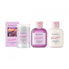 Парфюмированный набор Mermade Wanderlust женский (гель для душа, 100 мл + лосьон для тела, 100 мл + дезодорант, 75 г)