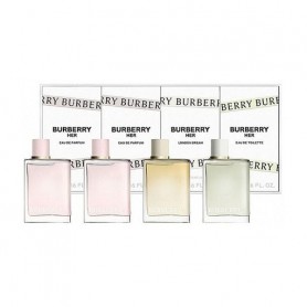 Парфюмированный набор женский Burberry Her (парфюмировання вода, 2*5 мл + туалетная вода, 5 мл + парфюмированная вода Burberry H