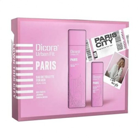 Парфюмированный набор женский Dicora Urban Fit Paris (туалетная вода, 100 мл + туалетная вода, 30 мл)