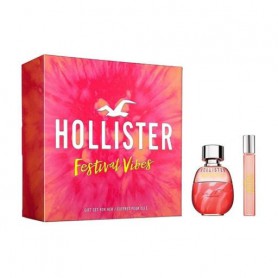 Парфюмированный набор женский Hollister Festival Vibes For Her (парфюмированная вода, 50 мл + парфюмированная вода, 15 мл)
